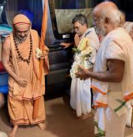 Arrival of HH Swamiji on 28th April 2026 - Jeerna Ashtabandha at SAT, Vittal
